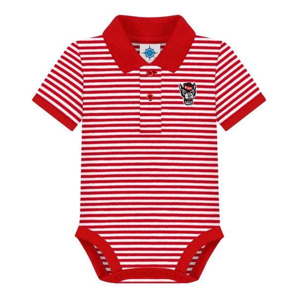 Red/White Striped Infant Bodysuit P